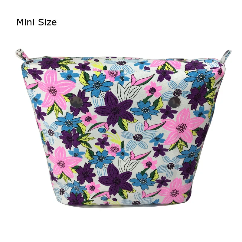 Mini/Classic waterproof Inner Pocket Lining Waterproof Canvas Insert for Obag mini inner EVA O BAG Women Handbag accessories