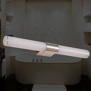 

Becostar LED Wall Mirror Lamp 10w 85-265V Led Mirror Light Waterproof LED Tube Modern Acrylic Wall Light Bathroom Lighting