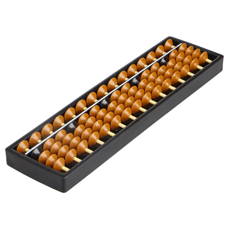 

Plastic Abacus 15 Digits Arithmetic Tool Kid's Math Learn Aid Caculating Toys 95AE