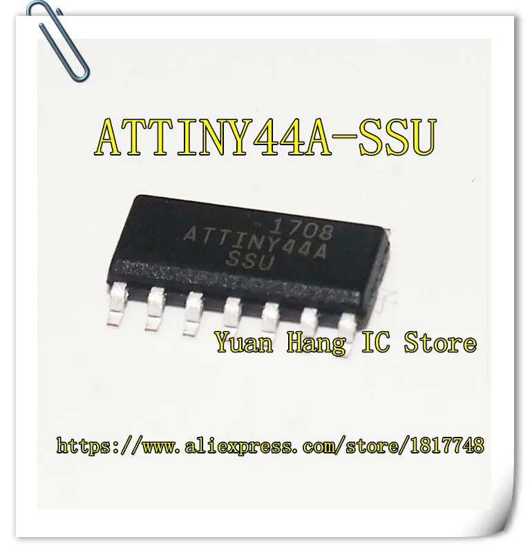 10 шт./лот ATTINY44A-SSU ATTINY44A ATTINY44 SOP14