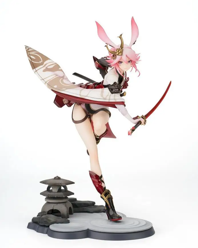 

Anime Game Collapsed Academy 2 Mihoyo Yae Sakura Flame Sakitama Ver.Action Figure PVC Model Collection Toy With Box 30cm