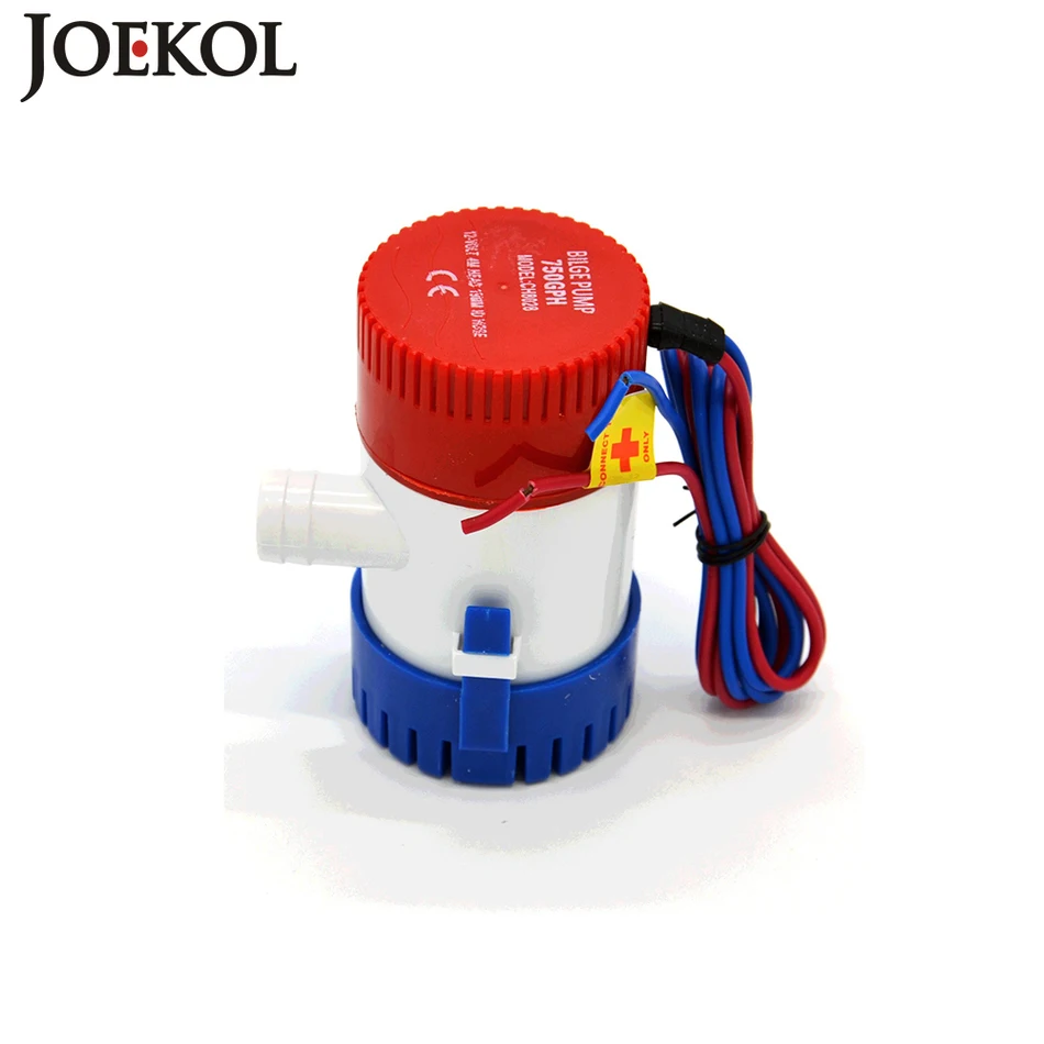 

Free shipping 24V submersible water bilge pump 750GPH boat water pump,electric pump for boats accessories marin