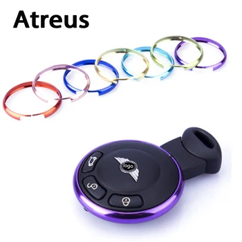 

Atreus 1X Car key chain protection decorative ring Interior decoration cover for Mini Cooper R56 R50 R53 F56 F55 R60 R57 styling