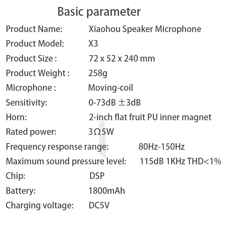 Xiaomi Mijia Xiaohou Moving-Coil аудио беспроводной микрофон караоке уникальный акустический дизайн мульти-сценарное использование микрофон динамик