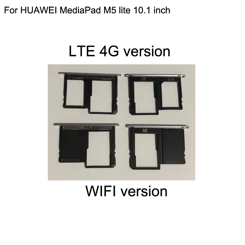 Для HUAWEI MediaPad M5 lite 10 1 дюймовый планшетный ПК 4G LTE держатель Sim карты лоток Слот для