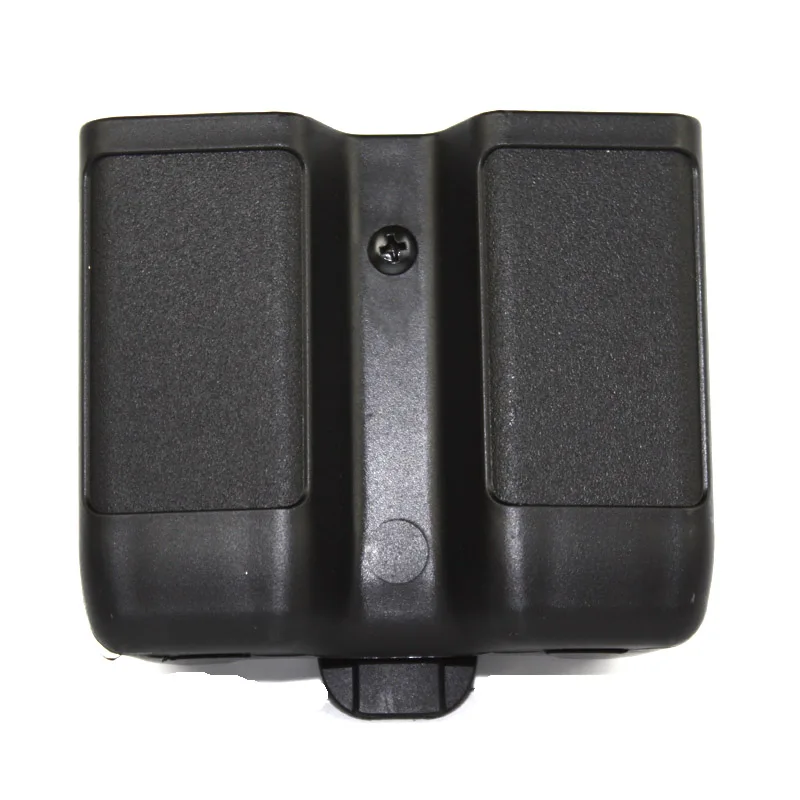 Double Magazine Pouch Case Stack Universal Pistol Cartridge Clip Holder