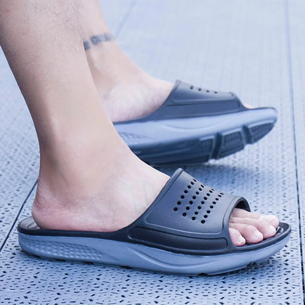 

JAYCOSIN Men's Slipper Fashion Couple Four Seasons Indoor Slip Household Slippers Outdoor Or Bathroom Slippers Comfort JUN25