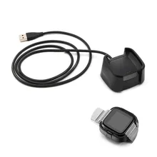 Charging Cradle Dock USB Data Cable Base Desktop Charger For Fitbit Versa Watch