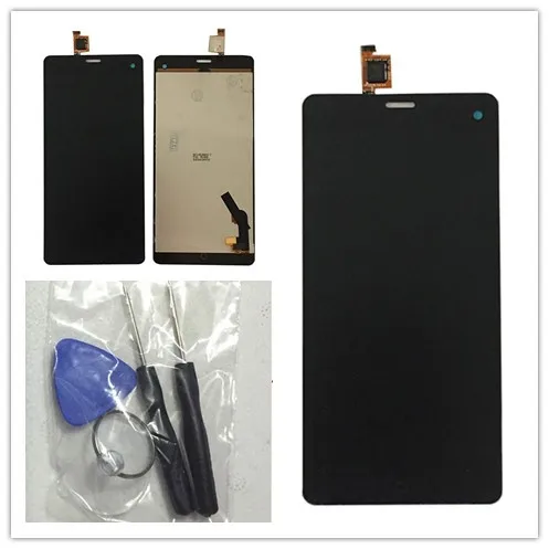 JIEYER для ZTE Nubia Z7 mini NX507J ЖК экран + сенсорный дигитайзер черный дисплей Бесплатная