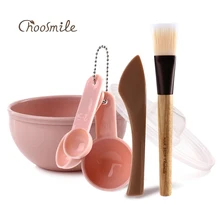 Набор масок для лица Choosmile DIY 7 в 1, инструменты для ухода за кожей, макияжа, кисть для маски для лица, набор косметических масок, лопатка для перемешивания, ложка