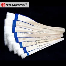 8 шт набор щеток для рисования из шерсти, масло для деревянных ручек, ручки, товары для рукоделия, школьные принадлежности