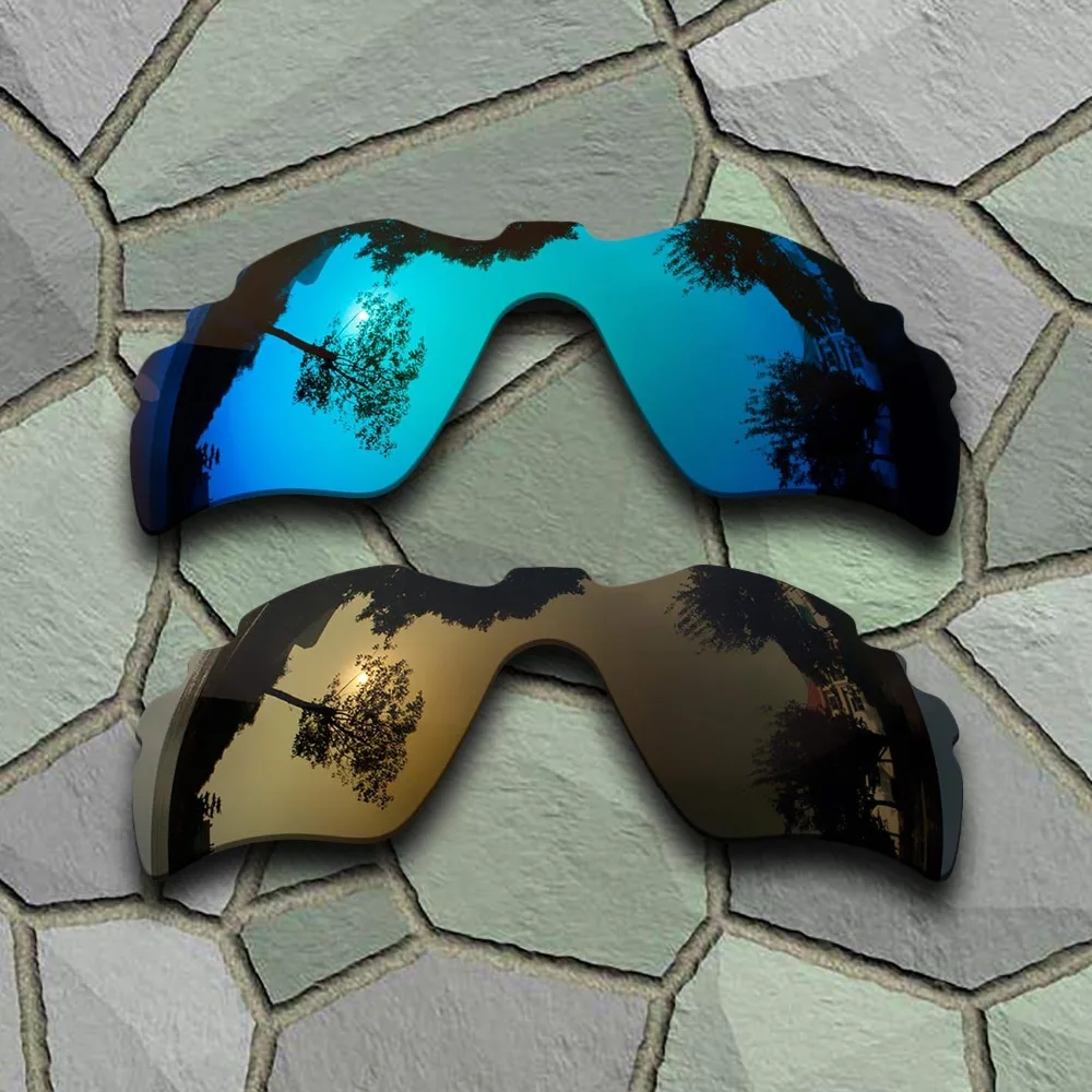 

Sky Blue&Bronze Copper Sunglasses Polarized Replacement Lenses for Oakley Radar Path Vented