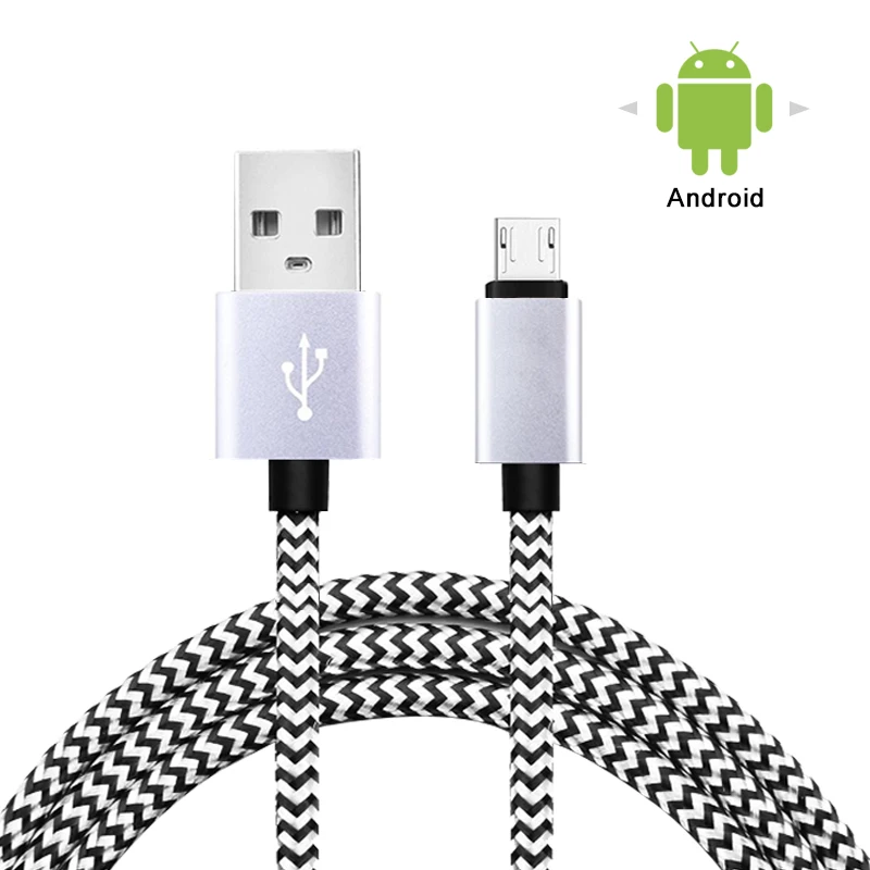 A. s USB зарядное устройство Quick Charge 3,0 быстрое зарядное устройство QC3.0 USB адаптер зарядное устройство для мобильного телефона зарядное устройство s+ 1 м Micro USB кабель - Тип штекера: Micro Cable Silver