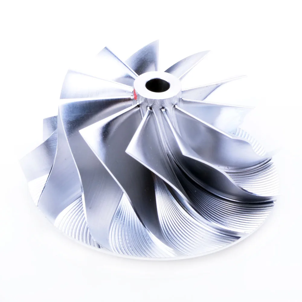 

Turbo Compressor Billet Wheel with Extend Tip / Small Central Mitsub*shi TD05 TD06 TD06SL2 20G 11 blade Spool faster