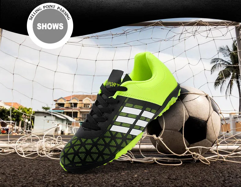 Indoor Superfly Breathable Chuteira Futebol High Quality Cheap Men Soccer Shoes Superfly Original TF Kids Football Shoes (6)