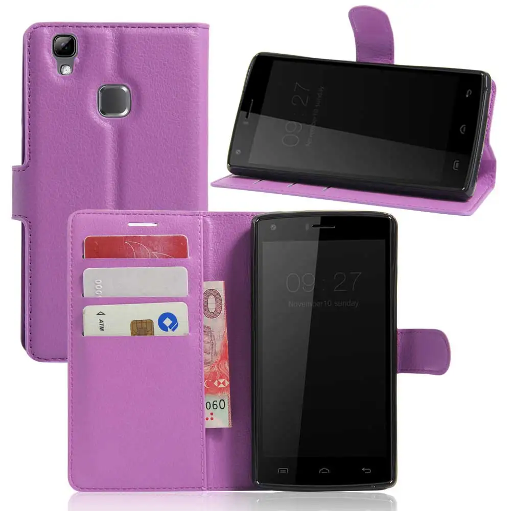 

YINGHUI Luxury PU Leather Case For Doogee X5 Max 5.0 Inch Phone Case Stand Style Magnet Flip Wallet Cover For Doogee X5 Max