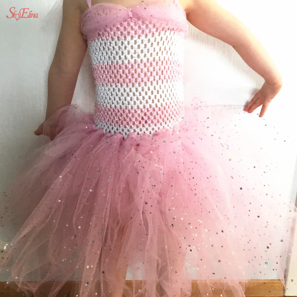 20  23cm Handmade Wrapped Chest Elastic Baby Girl Crochet Tutu Tube Tops Wide For Crochet Tulle Tutu  6Z SH939 (2)