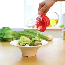1 шт. 400 мл 600 мл стеклянная бутыль для масла предотвращает разлив масла дозатор для соусов бутылка горшок кухонный инструмент для хранения бутылки случайный цвет