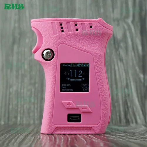 RHS силиконовый защитный чехол для правой руки/Чехол/чехол для Smok Mag 225W 13 цветов - Цвет: pink