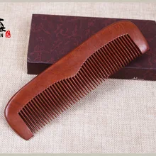 1 шт. парикмахерские инструменты для волос натуральный персиковый деревянный из красного дерева расческа для волос brosse Уход за волосами