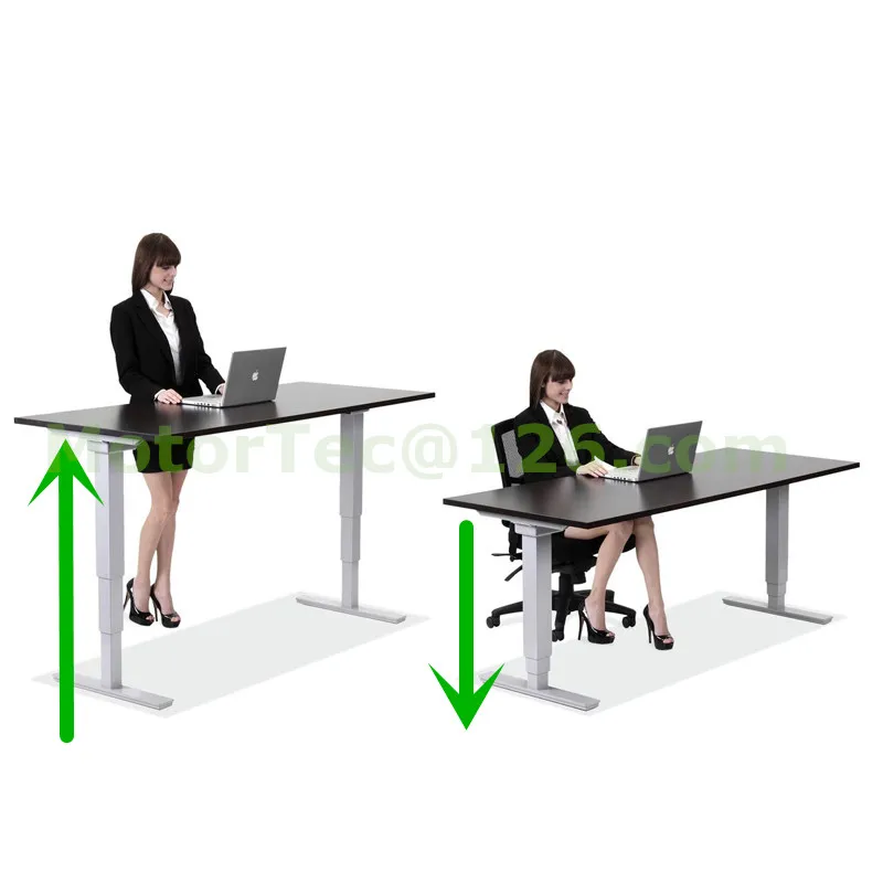

Electric Height Adjustable desk 110V 220V input free shipping to North America