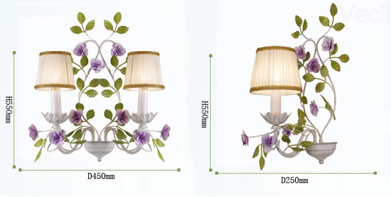 Luzes de Iluminação para Sala Luxo Rústico Rural Europeu Jardim Folha Flor Hotel Lobby Quarto Lustre Gotas Estar 35 Luxo rústico rural europeu jardim folha flor