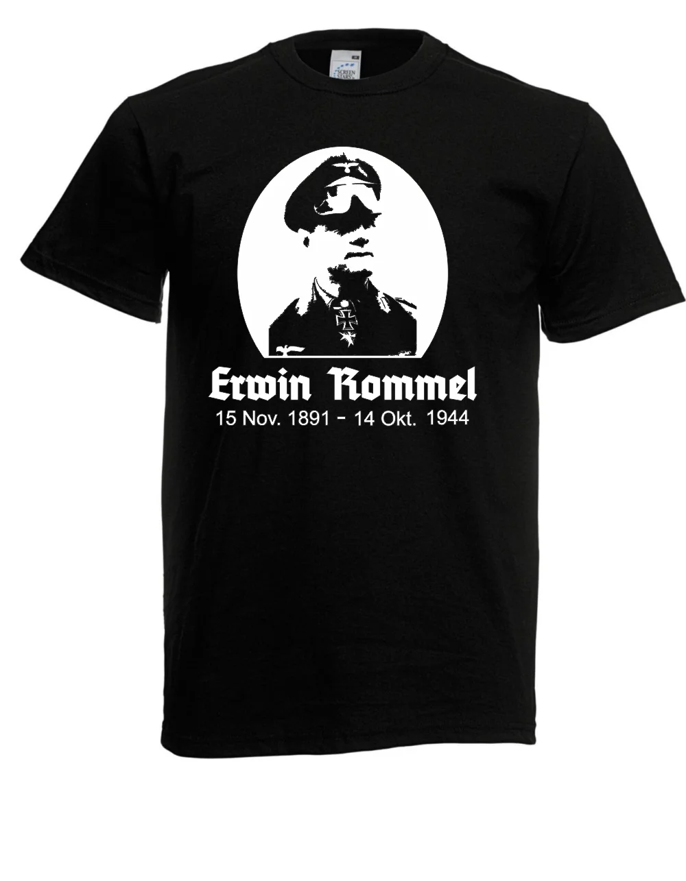 

2019 Fashion Mens T-Shirt Erwin Rommel I Spells I Fun I Funny Unisex Tee