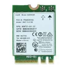 Совершенно для Intel Двухдиапазонная Беспроводная-AC 8260 8260NGW vPro 8260ac 8260 ac BT4.2 5G 867 Мбит/с M2 беспроводная карта лучше 7265 7260