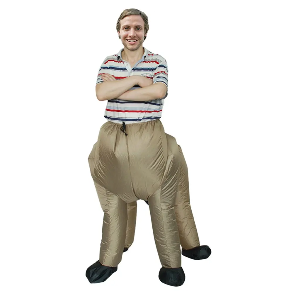 

Hot! Inflatable Animal Half Horse Beast Costumes Halloween Party Cosplay For Adult Cosplay Fantasy Clothes Party Blowup Costume