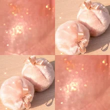 Плюшевый пуф для макияжа мягкий и удобный свободный порошок румяна, маркер косметический пуф длительный срок