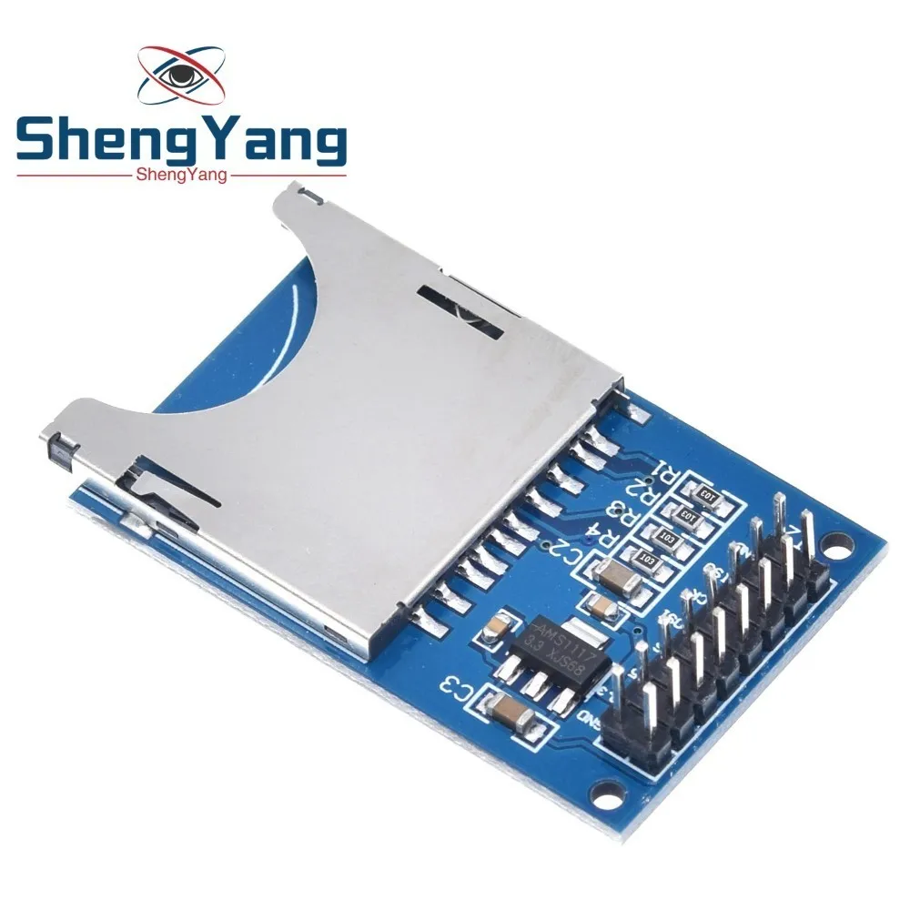 

SD Card Module Slot Socket Reader for Arduino UNO R3 Mega 2560 Nano