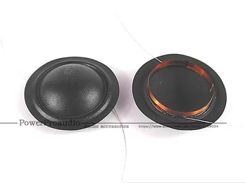 

2PCS 1" inch Dome Tweeters Voice Coil Black Silk Diaphragm Universal 25.5 Core Two Side Wires Treble Speaker Repair 4Ohm or 8Ohm