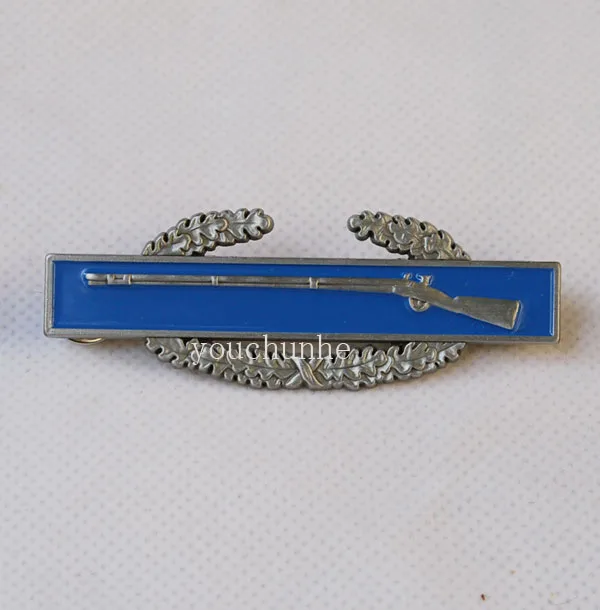 WW2 US USA Military Army Combat Infantry Badge Metal-US012