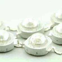 100 шт./лот 1 Вт зеленый светодиодный чип лампы бусины чистый зеленый 520-523nm 3,2-3,4 V 80-90LM 30mil