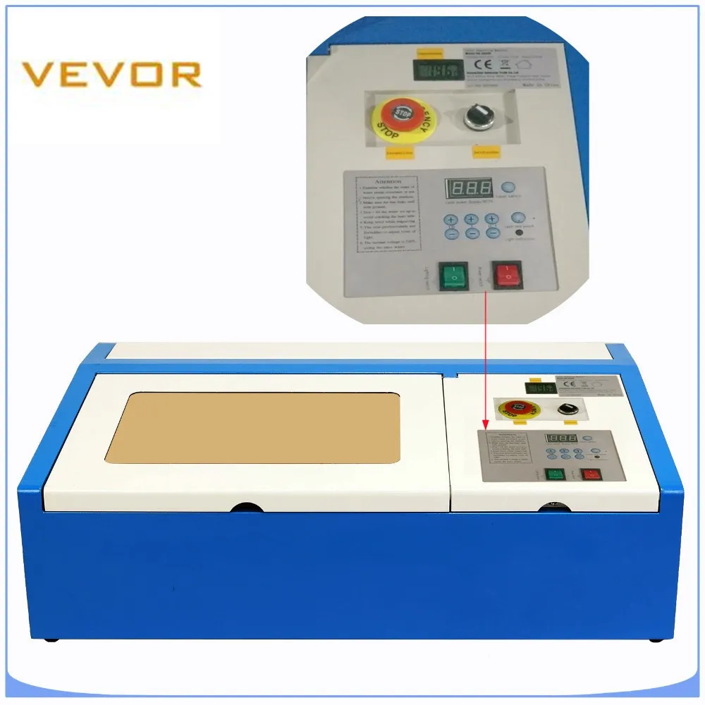 

DIY Laser Engraver Engraving Machine 40W USB Port Coreldraw Computer Control