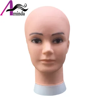

Factory Outlet PVC Male Mannequin Head Stand For Hat Wig Scarf Headphone Sunglasses Display Head Without Hair Mannequins