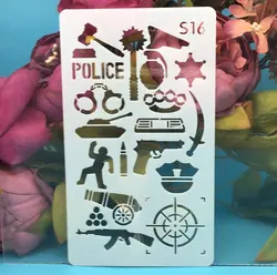 A6 Геометрия флаг S16 DIY Craft наслоения Трафареты настенная живопись штампованная для скрапбукинга тиснильный альбом Бумага карты шаблон
