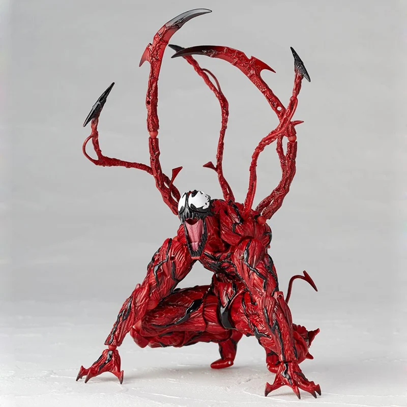 The Amazing Spider Man Carnage Revoltech Series NO 008 ПВХ фигурка игрушка кукла подарок на Рождество и день рождения