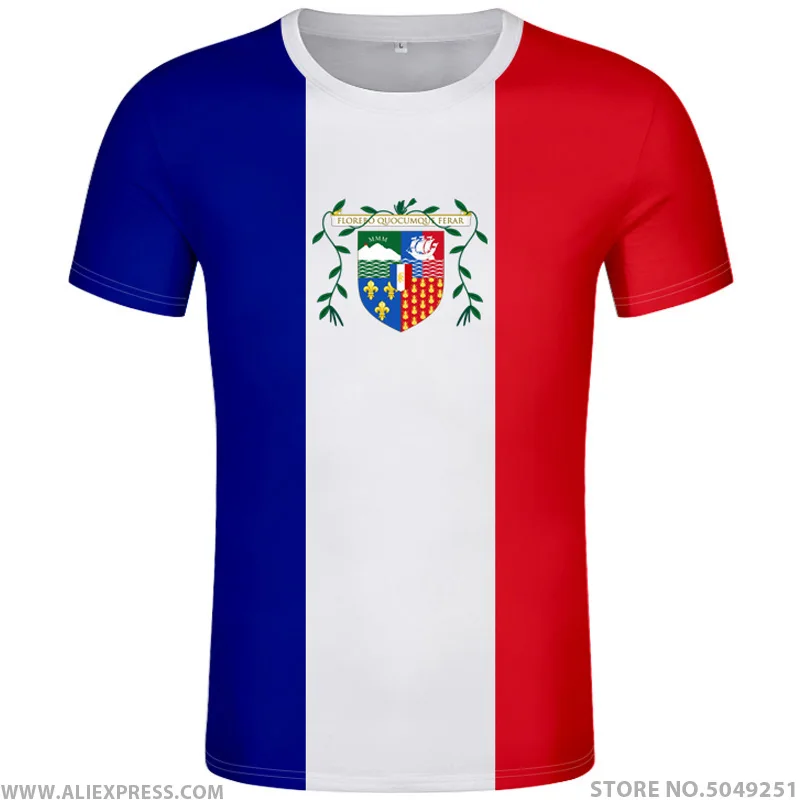 

REUNION t shirt diy free custom word name number reu T-Shirt nation flag re french country college print text photo logo clothes