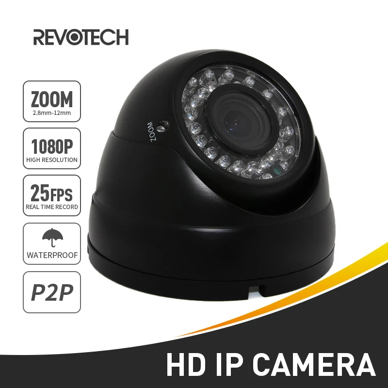 Outdoor 1920 x 1080P 2.0MP 2.8-12mm Zoom IP Camera 36 LED Waterproof Security Camera ONVIF Night Vision P2P CCTV Cam with IR-Cut Outdoor 1920 x 1080P 2.0MP 2.8-12mm Zoom IP Camera 36 LED Waterproof Security Camera ONVIF Night Vision P2P CCTV Cam with IR-Cut