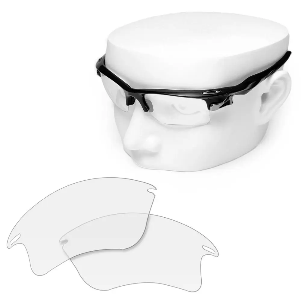 Oowlit Lenti Di Ricambio Di Hd Trasparente Per-Oakley Fast Jacket Xl Oo9156 Occhiali Da Sole