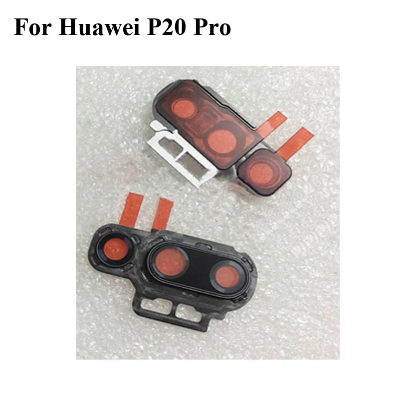 

For Huawei P20 Pro P 20 pro Rear Back Camera Glass Lens +Camera Cover Circle Housing Parts P20Pro