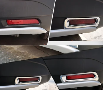 

Car styling for Suzuki S-Cross Sx4 2014-2018 ABS Chrome Accessories outer side Exterior Rear Tail Fog Light Cove High-quality