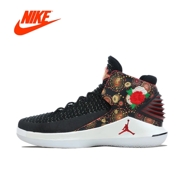 Original New Arrival Authentic NIKE AIR JORDAN XXXII PF CNY AJ32 Mens Basketball Shoes Sneakers Sport