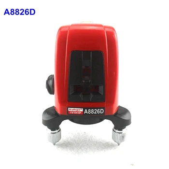 

ACUANGLE A8826D Laser Level 360 Rotary 635nm Red Lines 1V1H1D 2 Lines 1 Point Automatic AK435