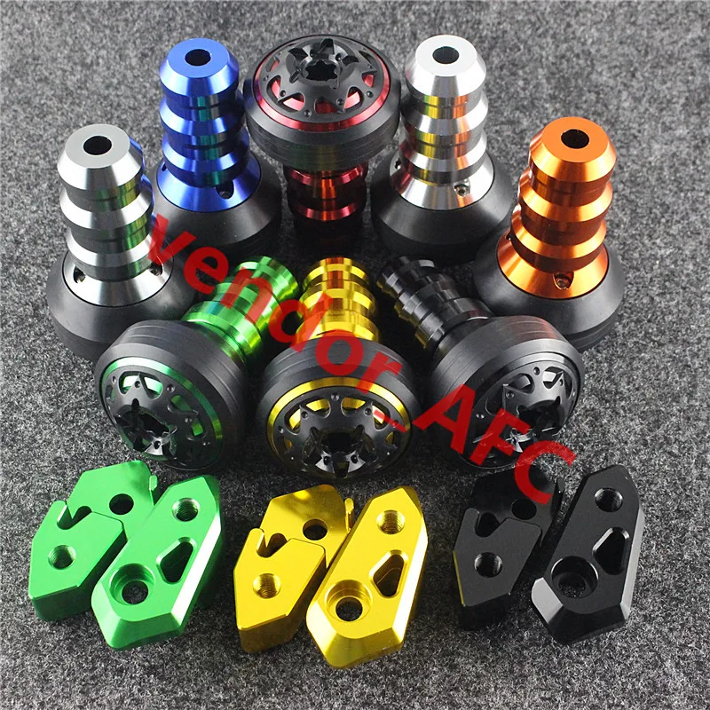 

Motorcycle accessories for KAWASAKI Z1000 2010-2015 motor bike Frame Sliders Crash Protector pad Anti falling ball Drop the ball