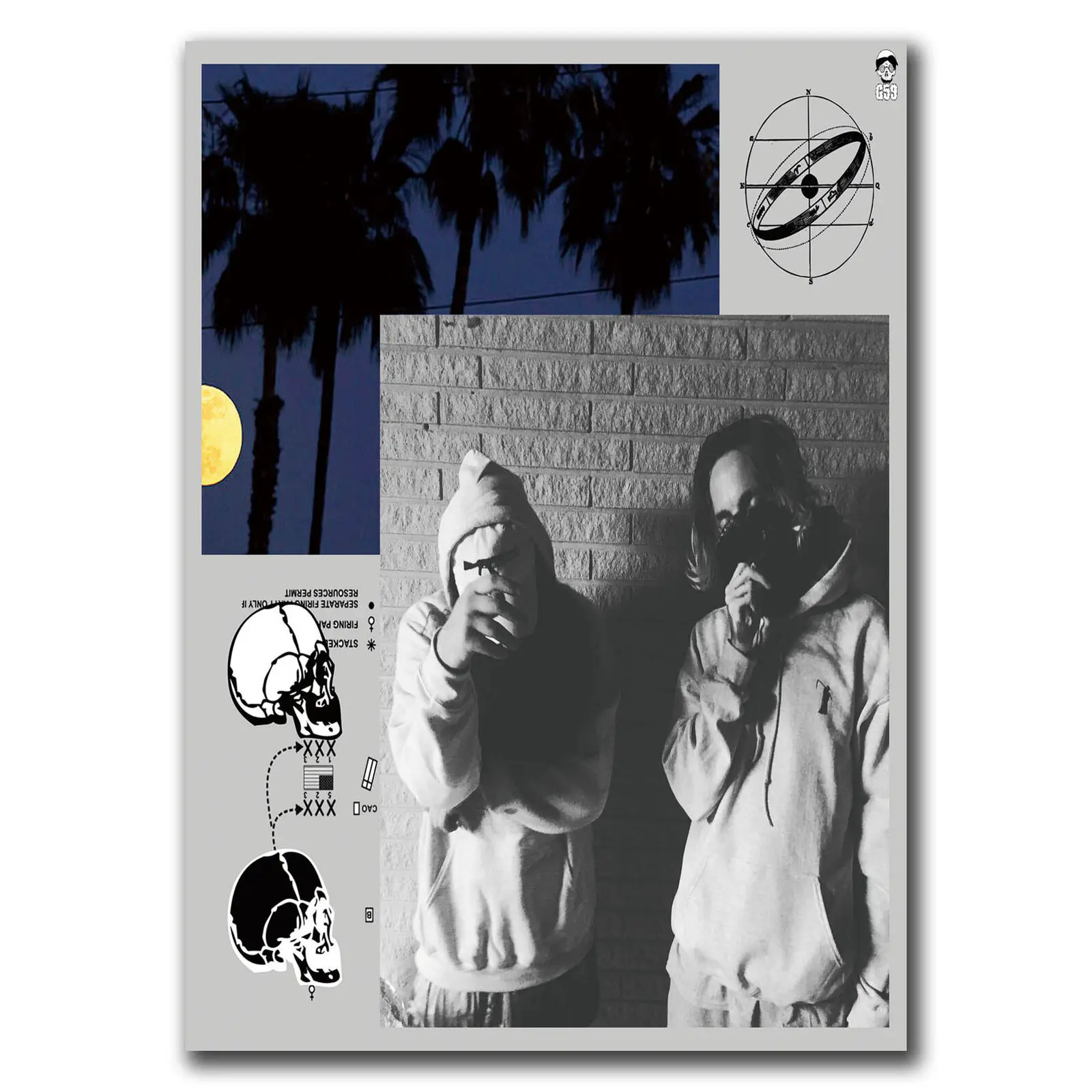 Q0769 плакаты и принты $ Uicideboy Rap Hip Hop Music Star Hot Gift -24x36 40 дюймов художественный постер