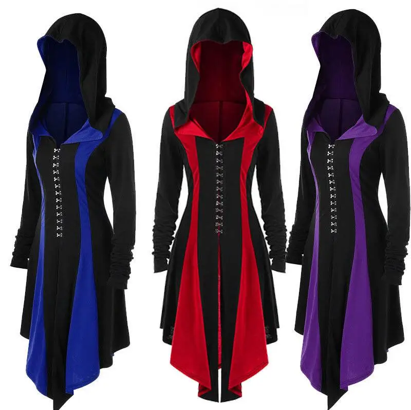 gothic hooded dress