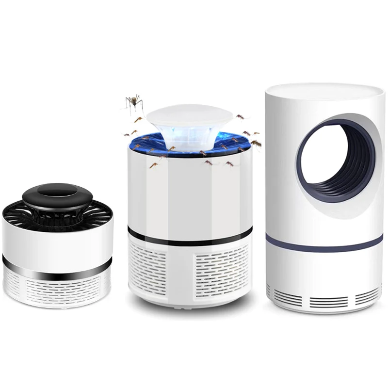 

USB Electric Mosquito Killer Lamp Night Light Fly Insect Bug Trap Photocatalyst Silent Mosquito Repellent Night Light