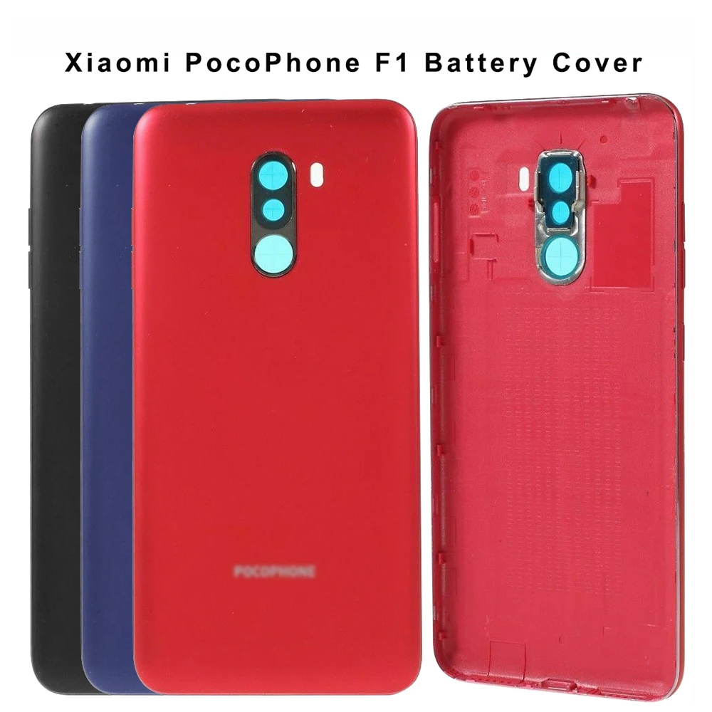 Чехол для аккумулятора Xiaomi PocoPhone F1 задний корпус задняя крышка + рамка камеры